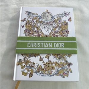 Dior Hardcover Around The World Notebook- Purple NEW